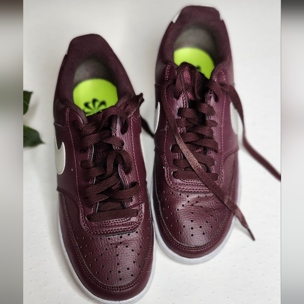 Burgundy Nike Sneakers
